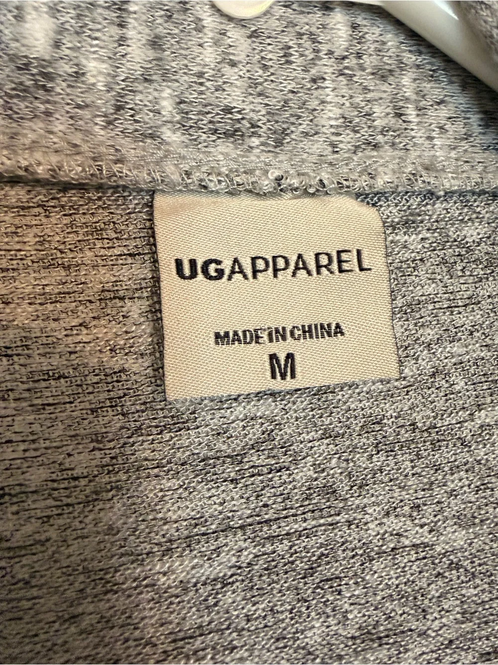 NWOT UG Apparel Alabama Crimson Tide Gray Open Front Cardigan Women’s M - Picture 4 of 4